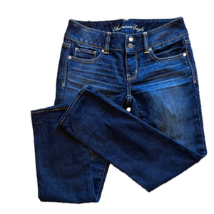 American Eagle Women’s 0 Artist Crop Stretch Jeans